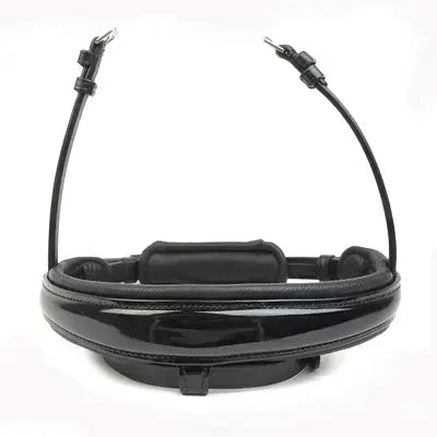 Van Jans Premium Patent Leather Dressage Flash Noseband
