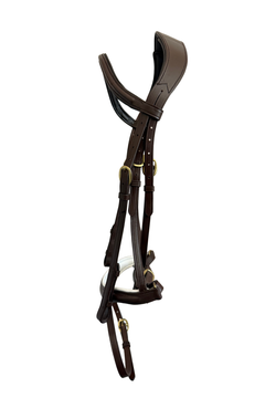 Van Jans Bridle with White Padding