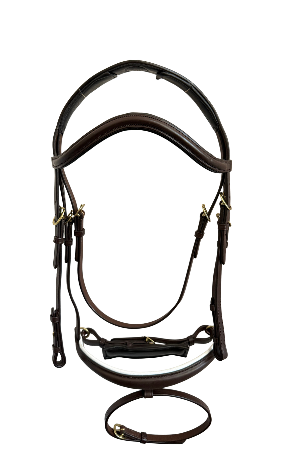 Van Jans Bridle with White Padding
