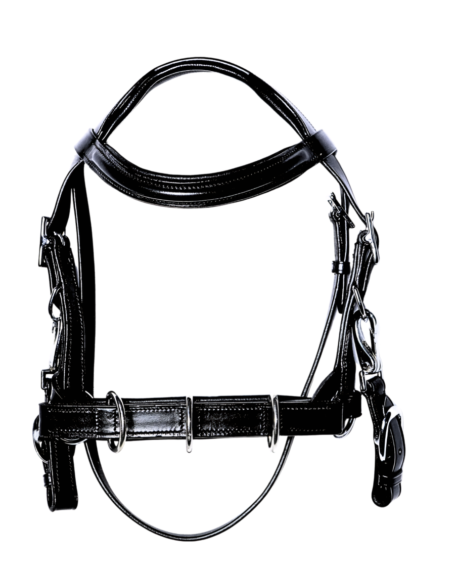 Van Jans Pro-Trainer Leather Cavesson Bridle