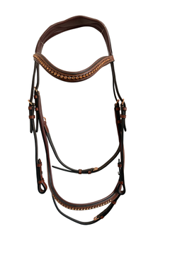 Van Jans Amber Crystal Browband Bridle