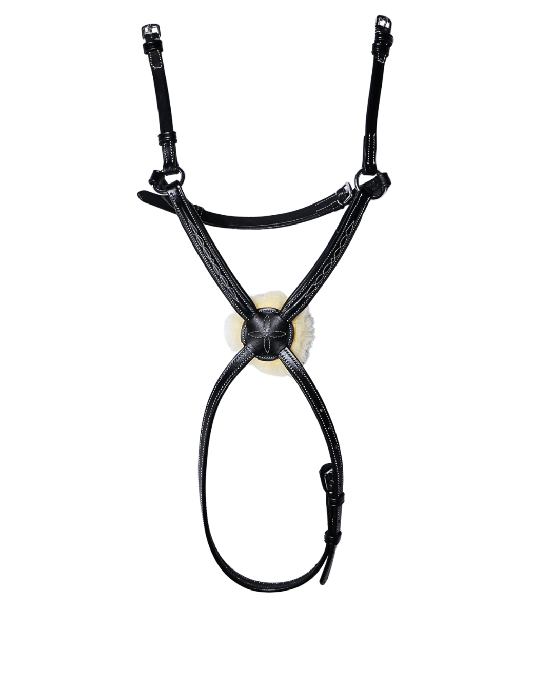Van Jans Premium Fancy-Stitched Figure-8 Noseband