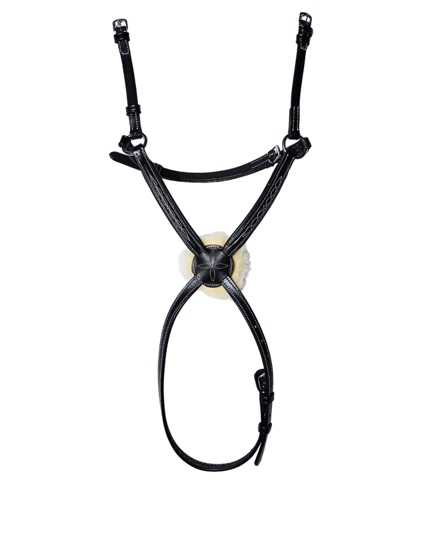 Van Jans Premium Fancy-Stitched Figure-8 Noseband