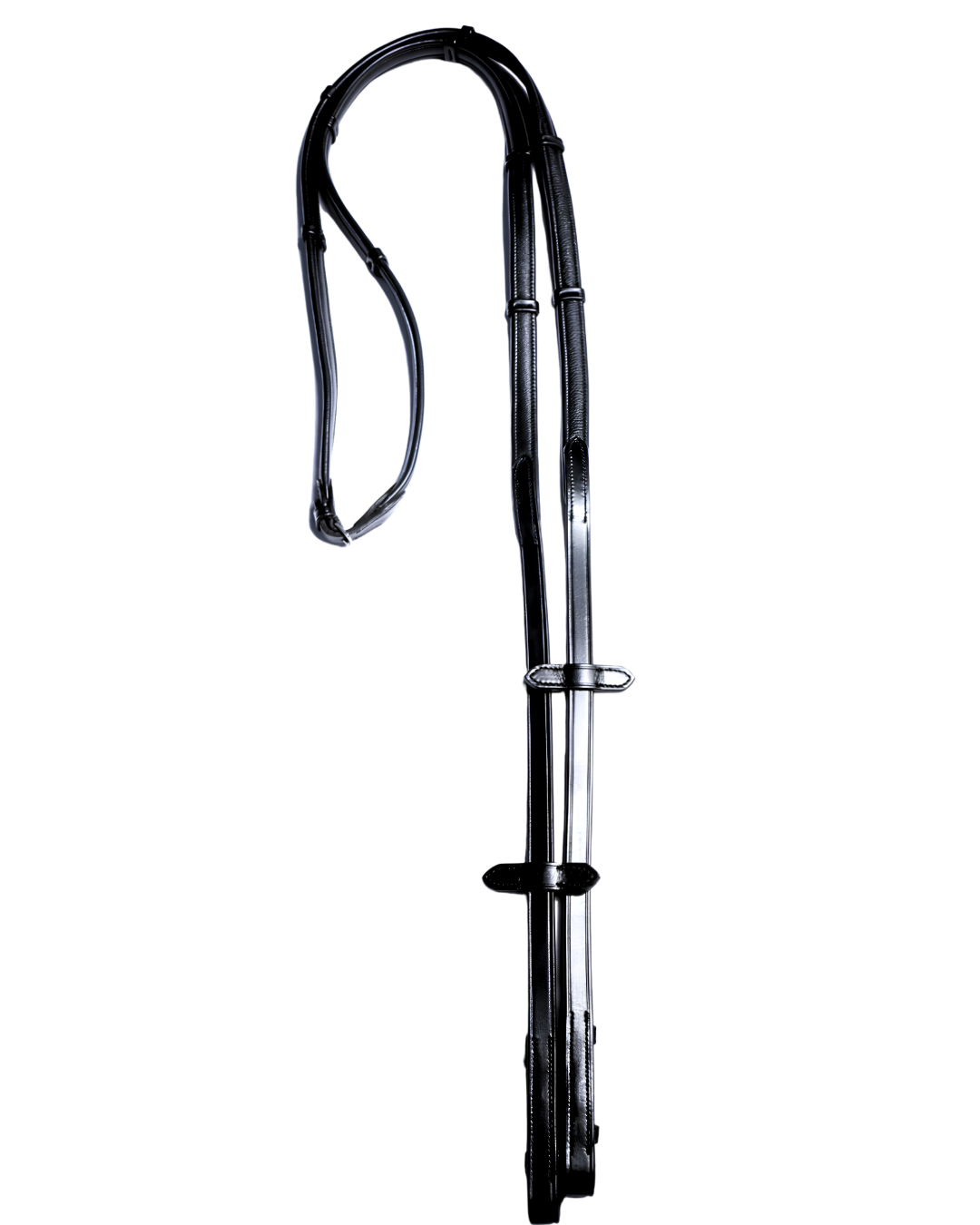 Van Jans Premium Leather Bio-Grip Dressage Reins with Hand Stops