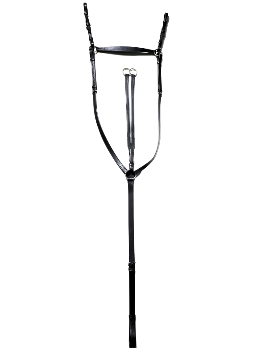 Van Jans Classic 3-Point Leather Breastplate