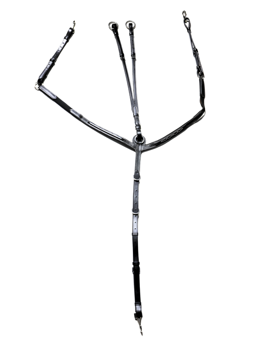 Van Jans Pro Eventing Breastplate with Fancy Stitching